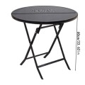 MESA REDONDA PLEGABLE DE VIDRIO MESA REDONDA PLEGABLE DE VIDRIO
