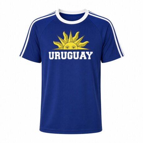 CAMISETA SOL UY AZUL CE-SOLUY-04 TALLE L AZUL