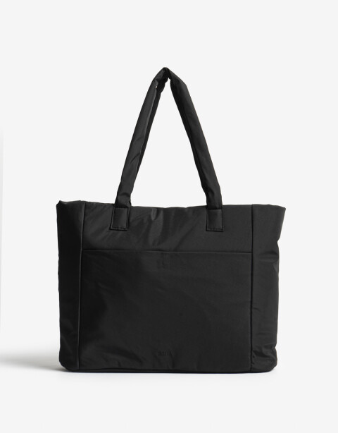 Shopper Nylon Shopper En Material Reciclado - Negro