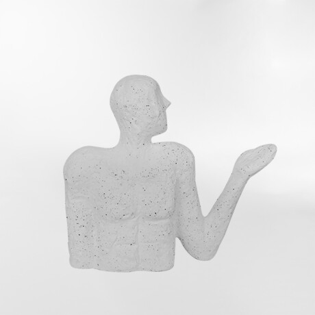 ESCULTURA MAN Blanco - Extra Large