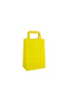 Bolsa lisa acuario 14x08x20 cm AMARILLO