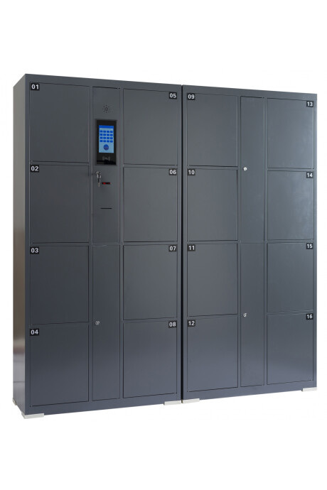 Guardabultos Electrónico 16 Puertas Guardabultos Electrónico 16 Puertas