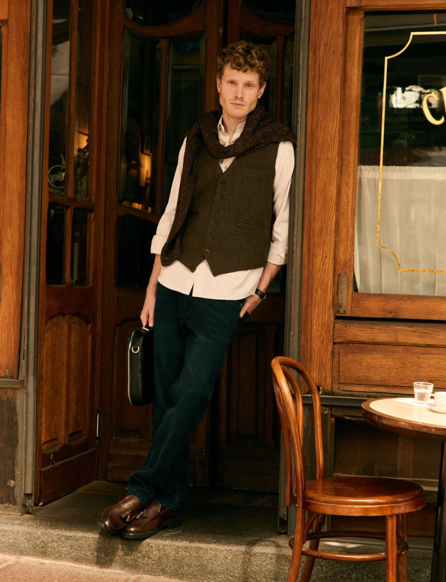 080563 PANTALON HARRY Azul Oscuro