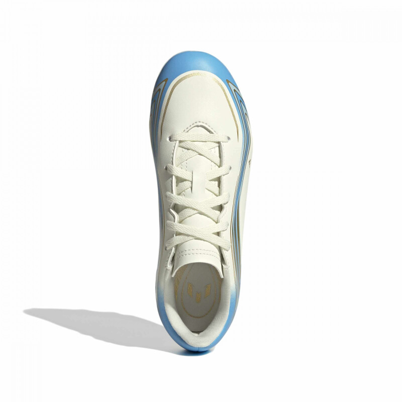 Championes Adidas F50 MESSI CLUB FG/MG J Niños IH1915 Blanco-celeste Claro