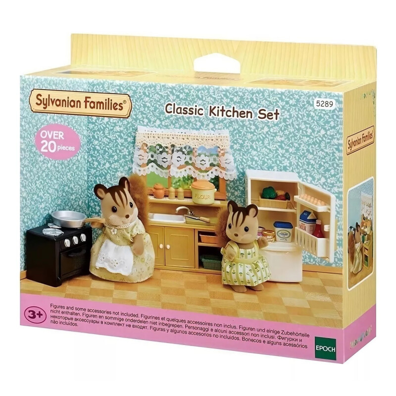 Sylvanian Families Juego De Cocina Clásico 5289 Sylvanian Families Juego De Cocina Clásico 5289