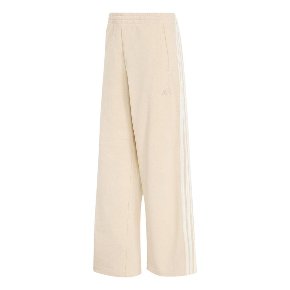 Pantalon de Mujer Adidas Kit 3 Stripes - Beige - Blanco 