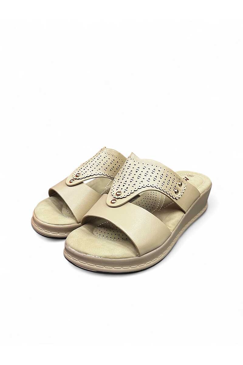 SANDALIA MODELO ITALIANO ASK 22319 Beige