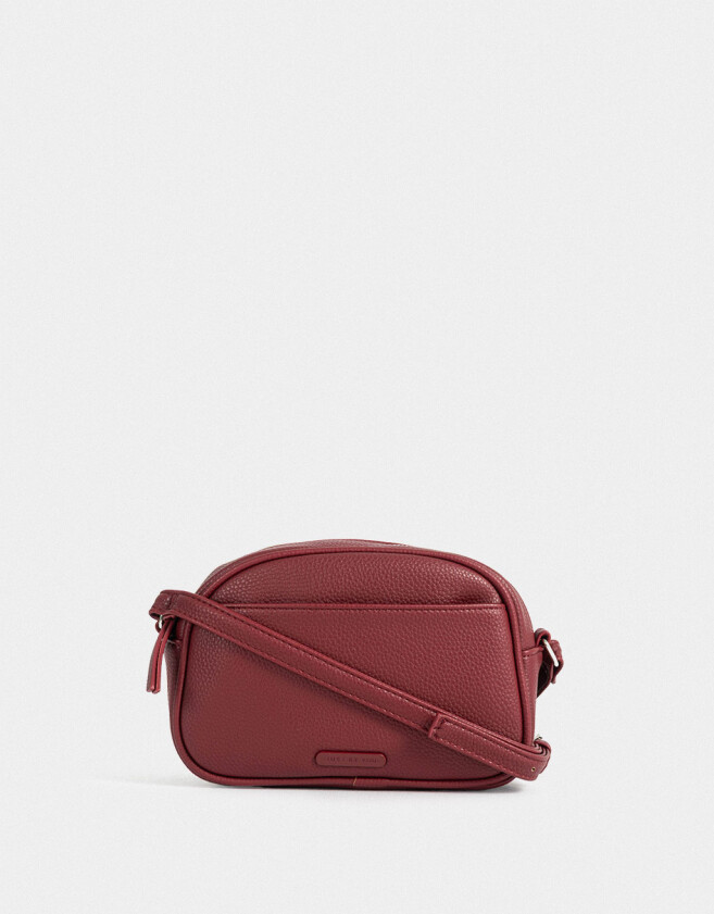 Bandoleras Special Price Clasico Bandolera Con Bolsillo - Rojo Burdeaux