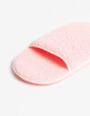 Complementos de cosmética para rostro Esponja Exfoliante De Limpieza Facial - Coral Claro