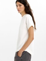 Camiseta 100 % Lyocell crudo
