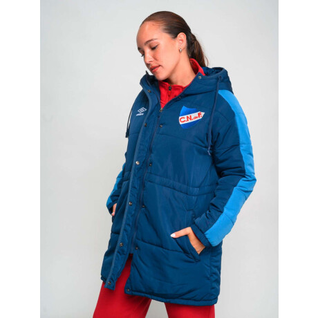 Abrigo Parka Edge de Mujer azul
