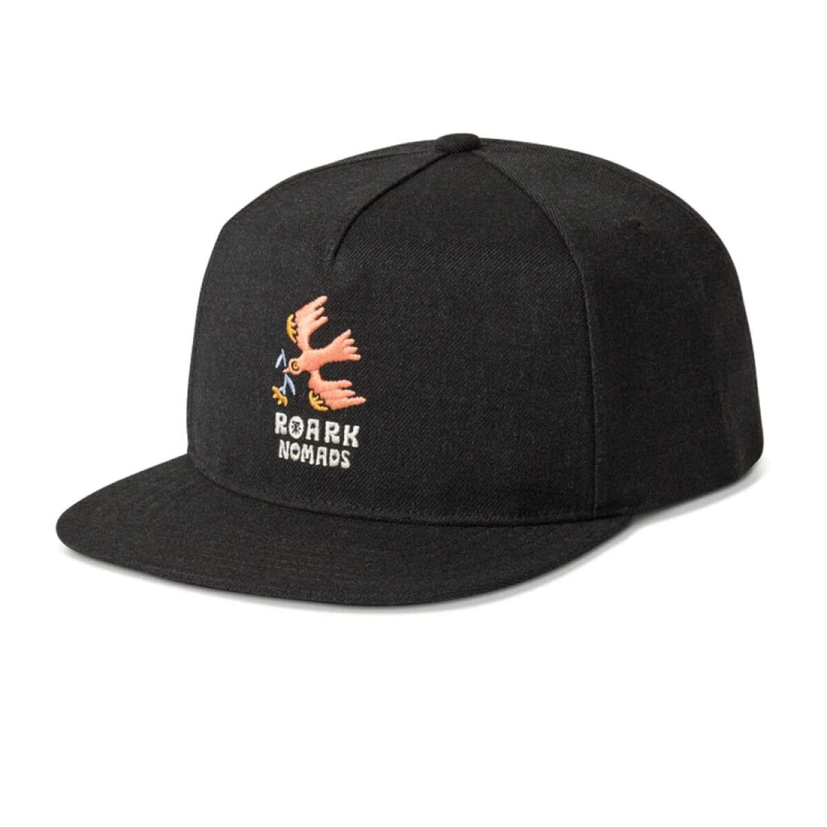 Gorro Roark Station Snapback - Negro 