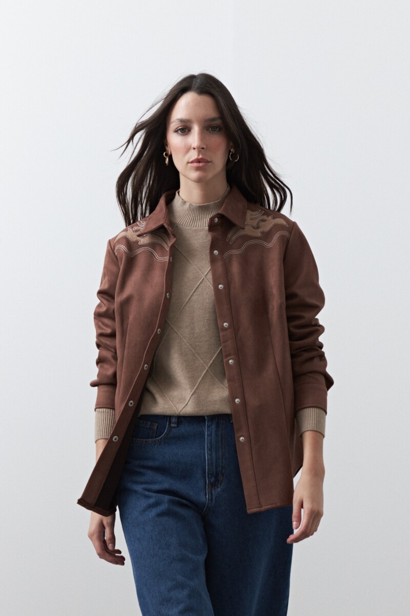 SOBRECAMISA VENTO Chocolate