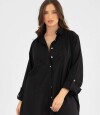 Camisola light tropic Negro