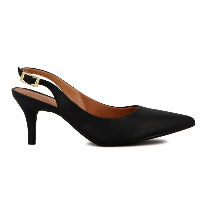 Zapato Vizzano Mujer Taco 7cm Negro
