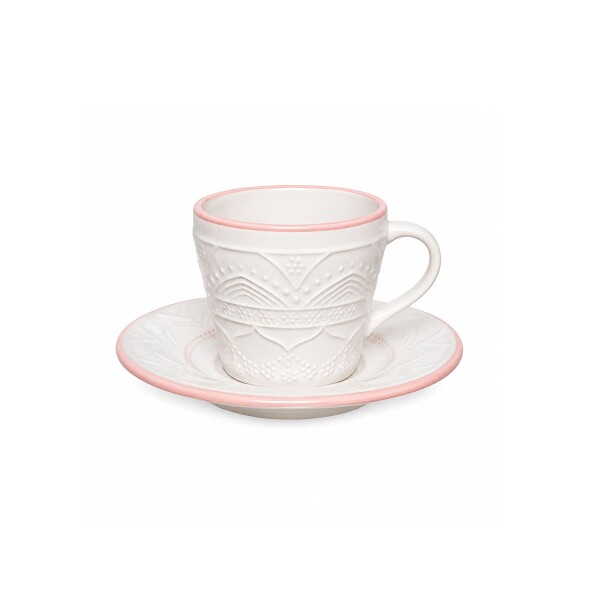 Taza te con plato Sweet 220 ml OXFORD Taza te con plato Sweet 220 ml OXFORD