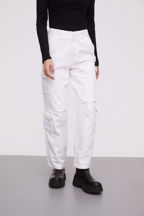 Pantalon Lehco Blanco