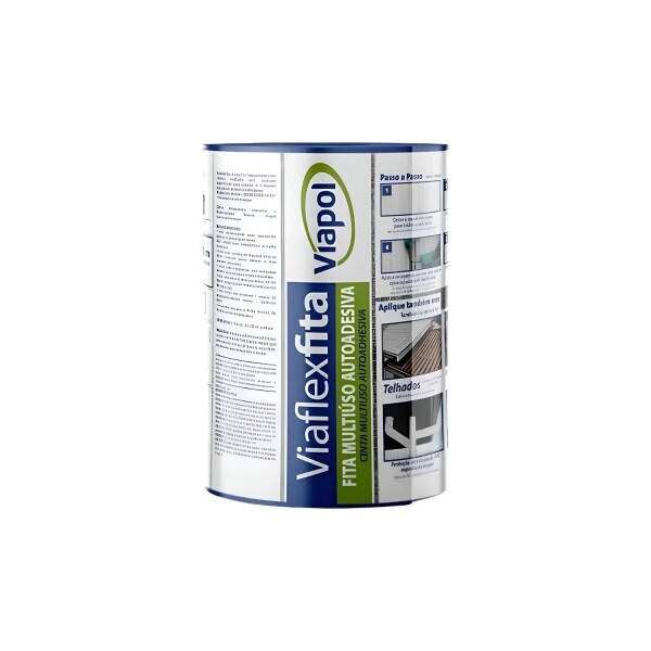 Membrana Asfáltica Viaflex Fita 20 cm x 10 m Viapol Membrana Asfáltica Viaflex Fita 20 Cm X 10 M Viapol