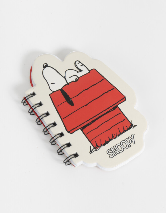 Anotadores Cuadernos y Memos Memo Espiralado "snoopy" - Combinacion Tricolor