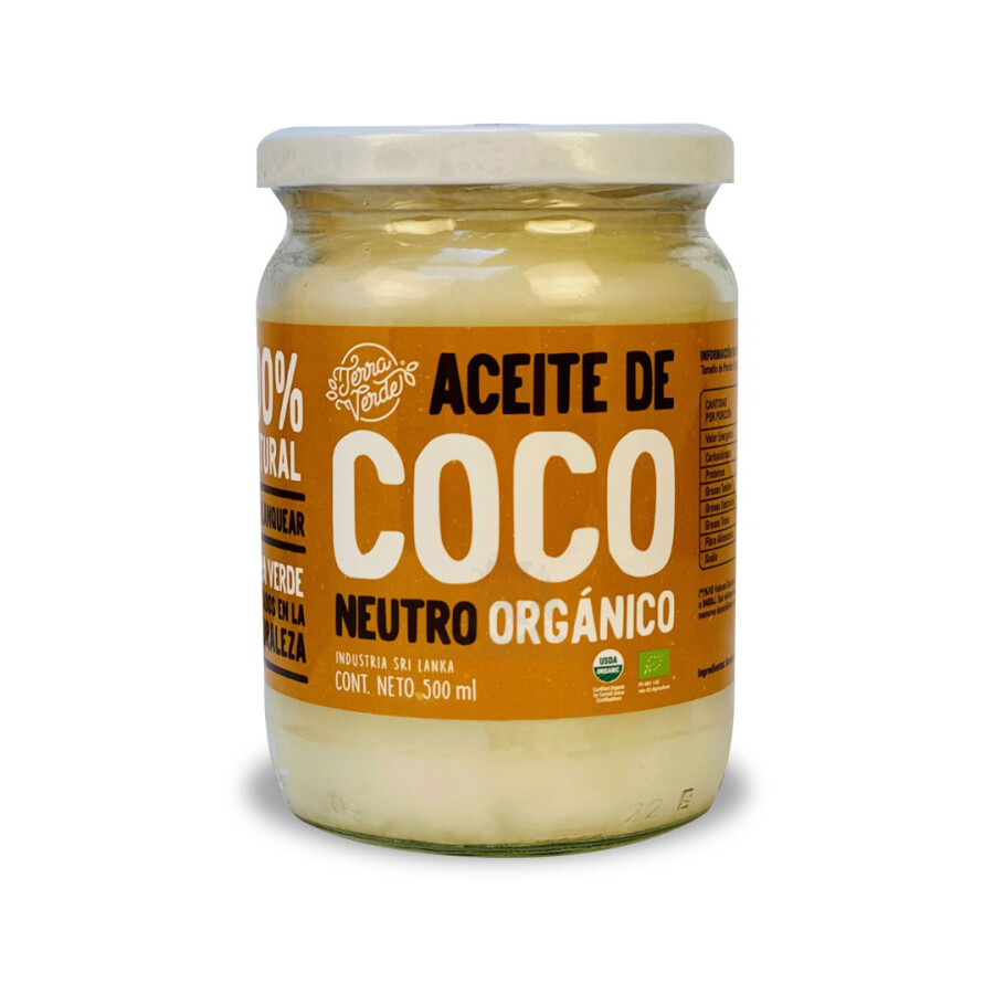 Aceite de Coco Neutro Orgánico Prensado en Frío – Terra Verde Aceite de Coco Neutro Orgánico Prensado en Frío – Terra Verde