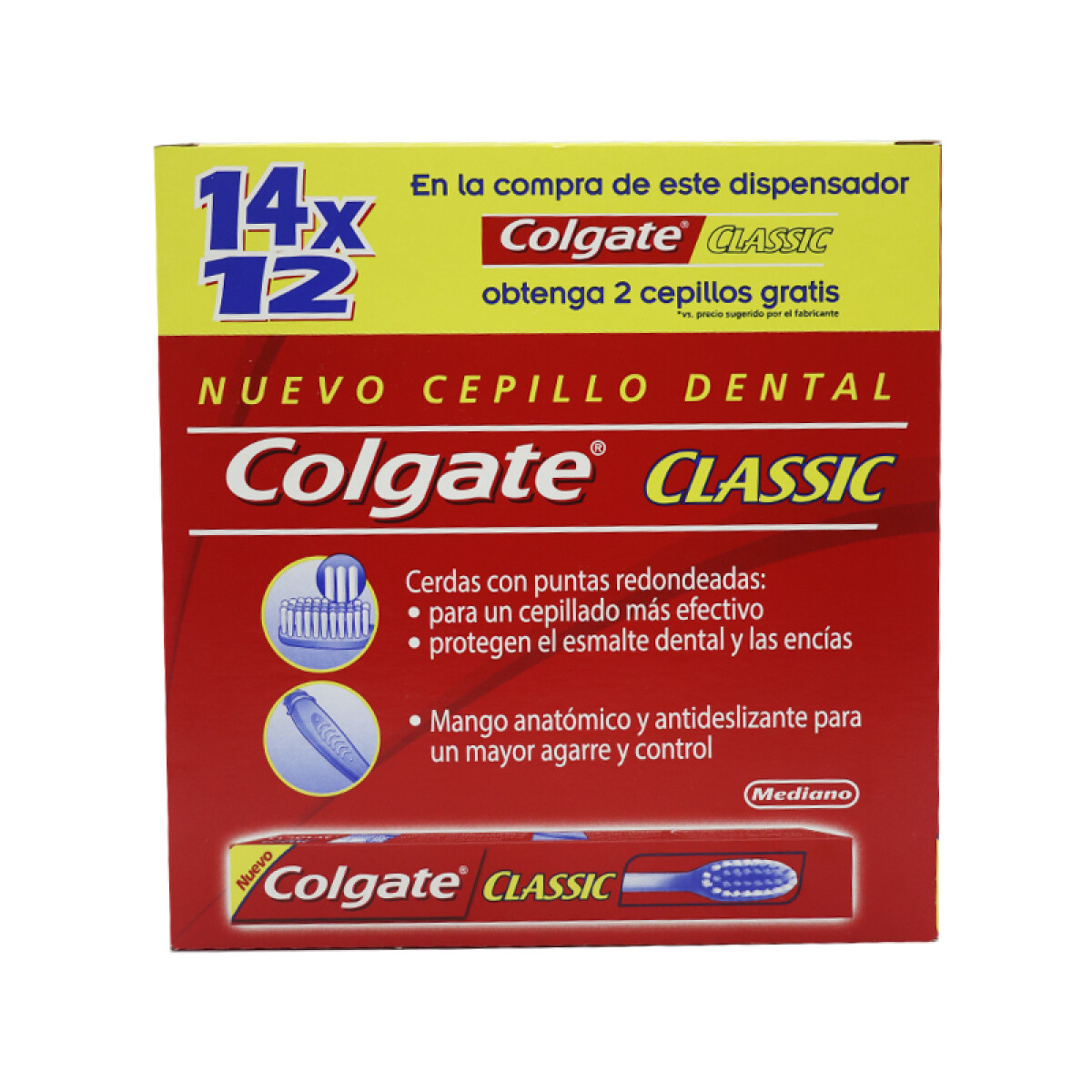 Cepillo COLGATE classic x14u 