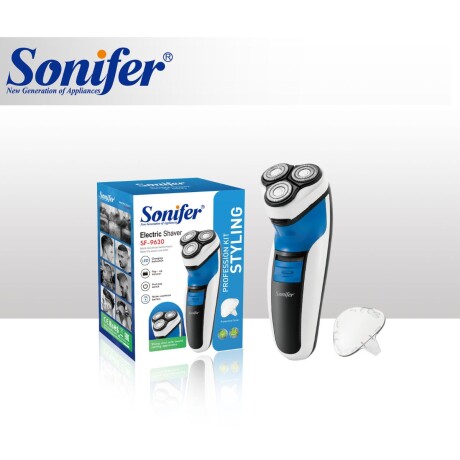 Afeitadora Eléctrica Sonifer 3 Cabezales Recargable Afeitadora Eléctrica Sonifer 3 Cabezales Recargable