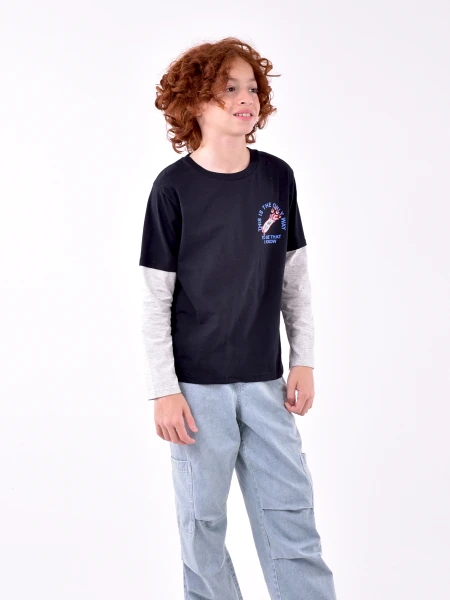 REMERA LUCA NEGRO