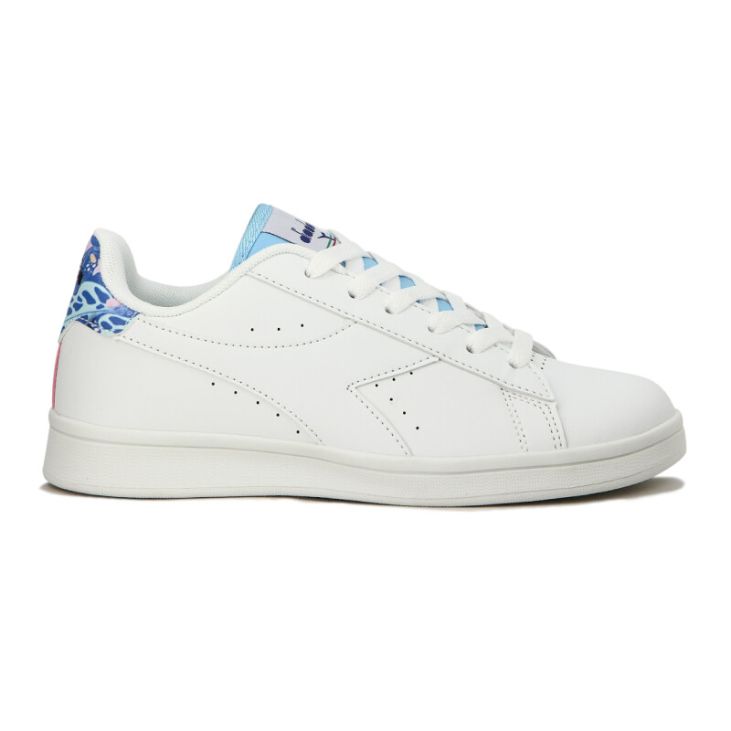 Championes Casuales Mujer Diadora SET Blanco-Celeste