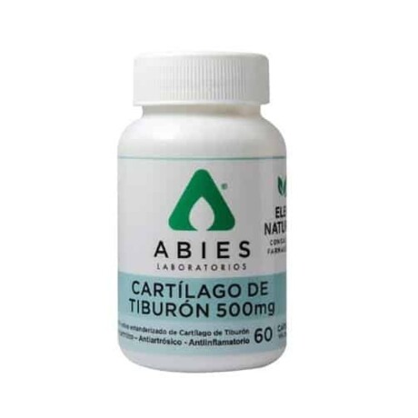 Cartílago de Tiburón Abies 500mg 60 Cápsulas Cartílago de Tiburón Abies 500mg 60 Cápsulas