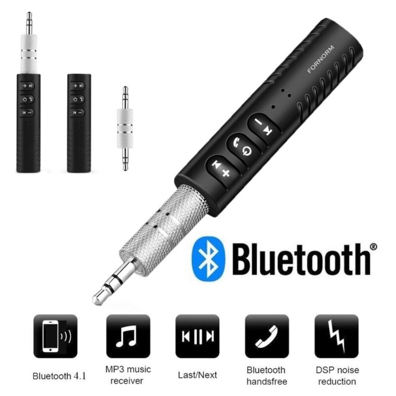 Receptor Audio Bluetooth Auto Con Jack 3.5 Tipo Stick Receptor Audio Bluetooth Auto Con Jack 3.5 Tipo Stick