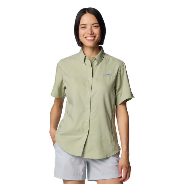Camisa Tamiami ll SS Mujer Smokey Sage