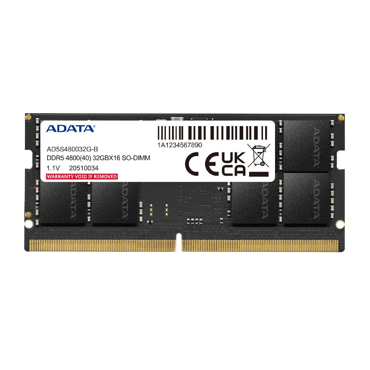 Sodimm Adata DDR5 32GB 4800 CL40 
