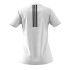 Remera de Mujer Adidas Aero Ready Blanco - Negro