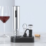 ABRIDOR ELECTRICO ACERO INOX 20x5CM C/ACCESORIOS BATERIA/USB ABRIDOR ELECTRICO ACERO INOX 20x5CM C/ACCESORIOS BATERIA/USB
