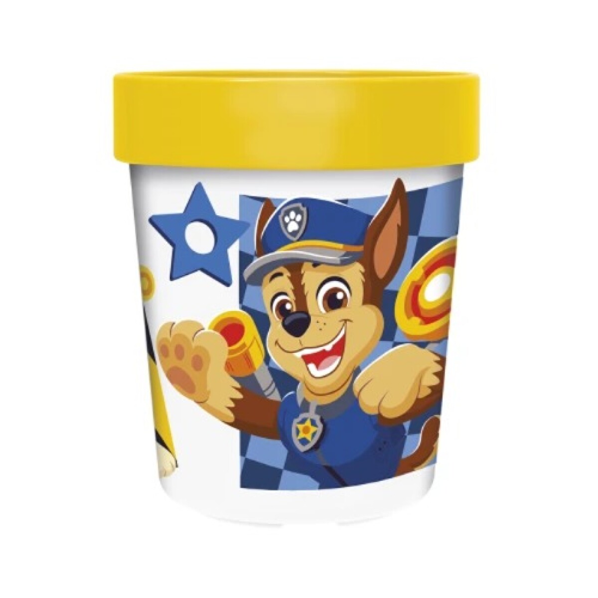 VASO 260ML AMARILLO Y BLANCO PAW PATROL 