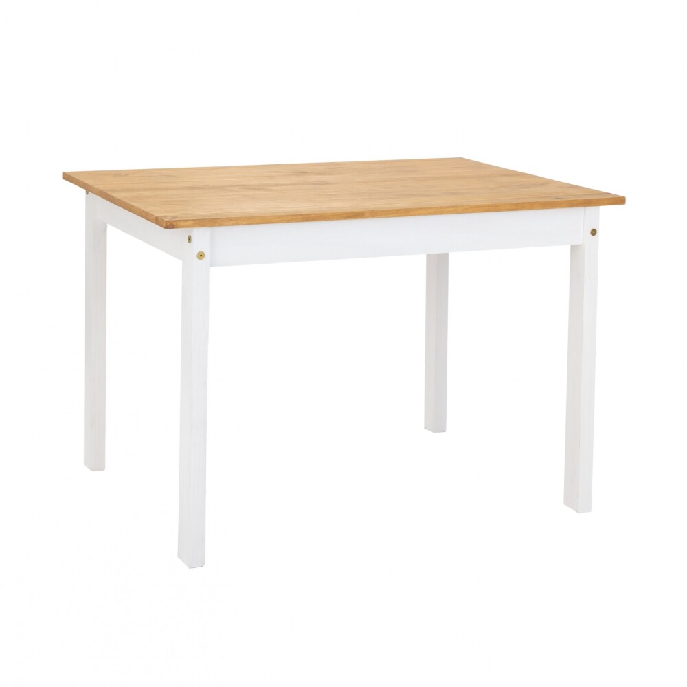 Juego de Comedor Lucia Plus 4 Sillas Madera - Blanco Juego de Comedor Lucia Plus 4 Sillas Madera - Blanco