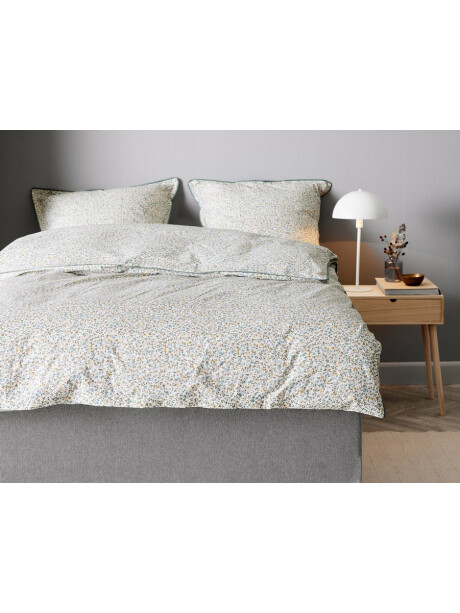 Juego sábana y funda nórdica EMILY percal 155x220 Juego sábana y funda nórdica EMILY percal 155x220