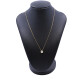 Dije oro 18k y brillante doble virola. Dije oro 18k y brillante doble virola.
