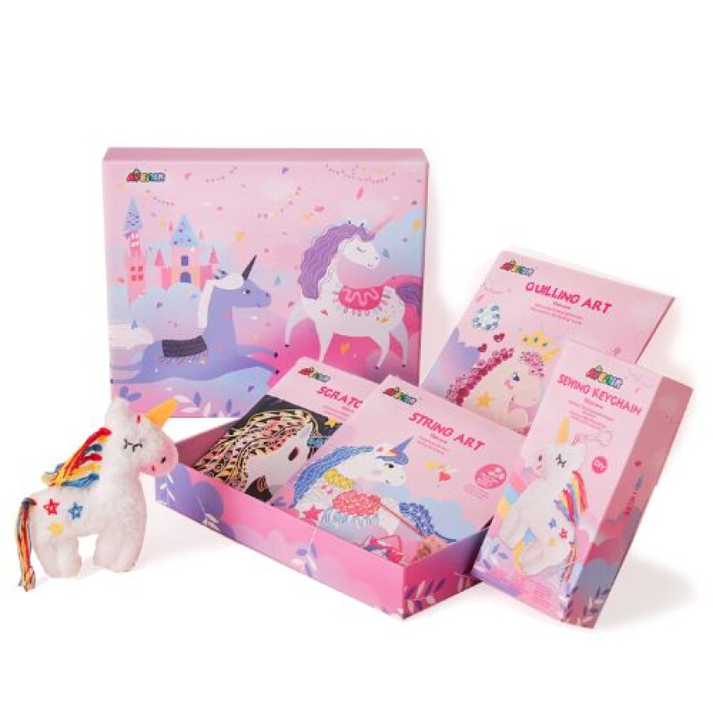 Kit Craft 4 en 1 Unicornio Kit Craft 4 En 1 Unicornio