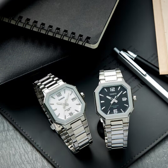 Reloj CASIO MTPB195D-7AVDF Acero Plateado Esfera 38mm 0