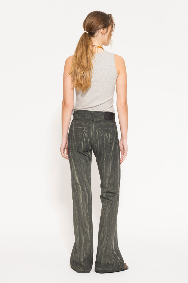 JEANS ANNIE COLOR Verde Militar