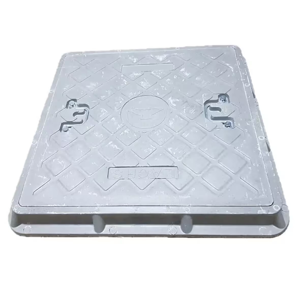 Tapa Y Marco Resina 40x40 Cm Vehículo Ligero 