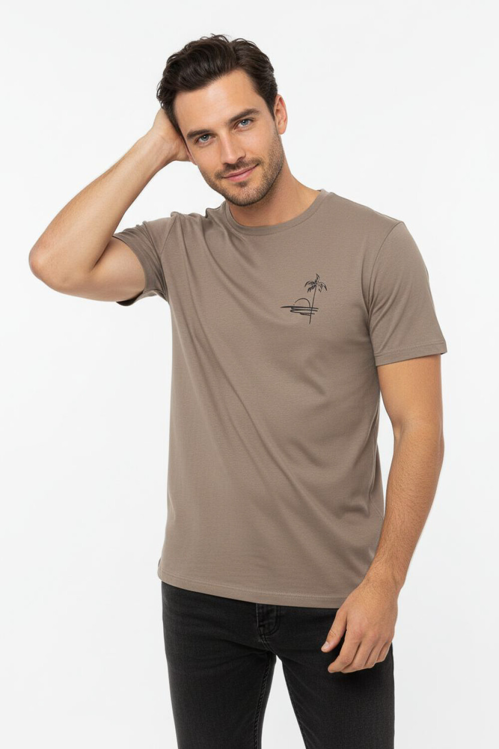 Remera Nubbel Taupe / Mink / Vison