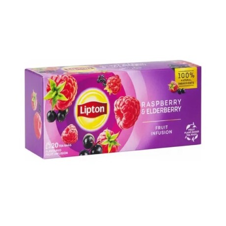 LIPTON TE DE FRAMBUESA Y SAUCO 20S 001