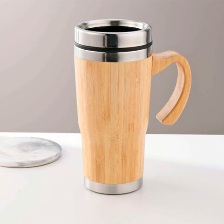 Vaso de Bambú con Asa y Tapa Aura 450 Ml 001