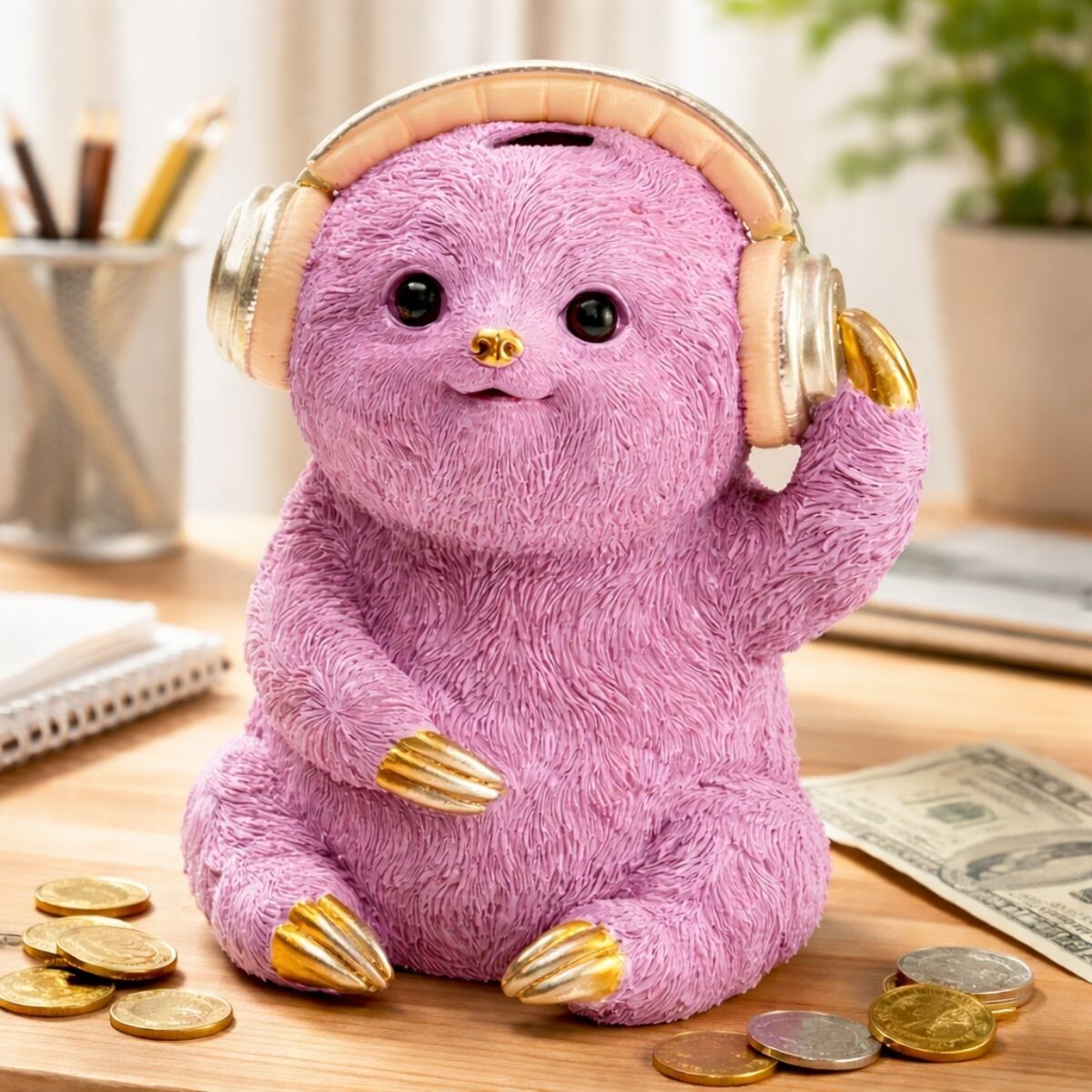 ALCANCÍA PARTY SLOTH Rosa 