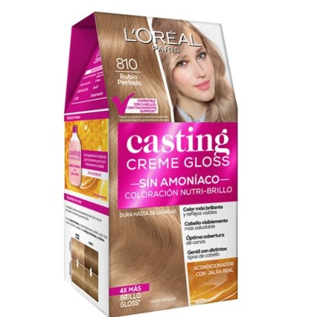 L´oréal Casting creme gloss sin amoníaco Tono 810 Rubio perlado