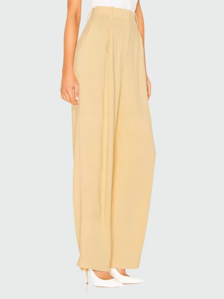 Pantalón clásico con bolsillos, Theory Amarillo
