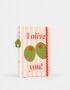 Anotadores Cuadernos y Memos Cuaderno A5 "i Olive You" - Combinacion Multicolor