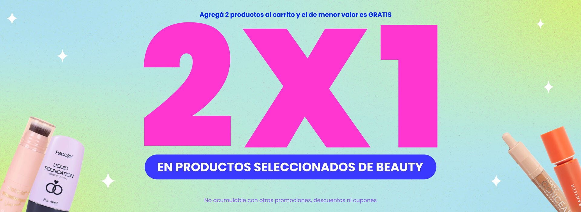 2x1 Maquillaje